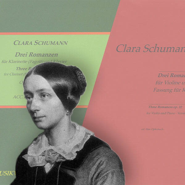 Edition Comparison - Schumann, Clara: Drei Romanzen, Op. 22