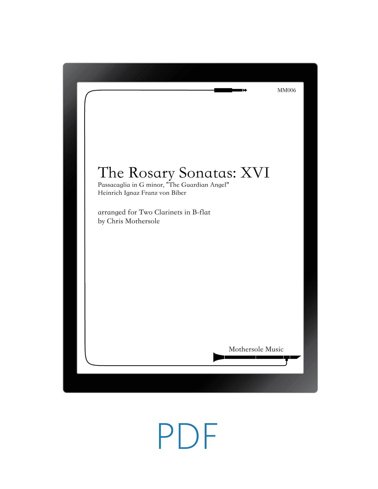 Biber, Heinrich Ignaz Franz_Passacaglia in G Minor, from the Rosary Sonatas, No. 16