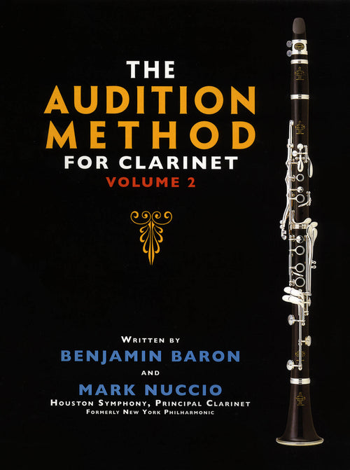 Nuccio Baron Audition Method for Clarinet, Vol. 2 cover