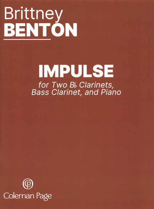 Benton Impulse clarinet trio & piano cover