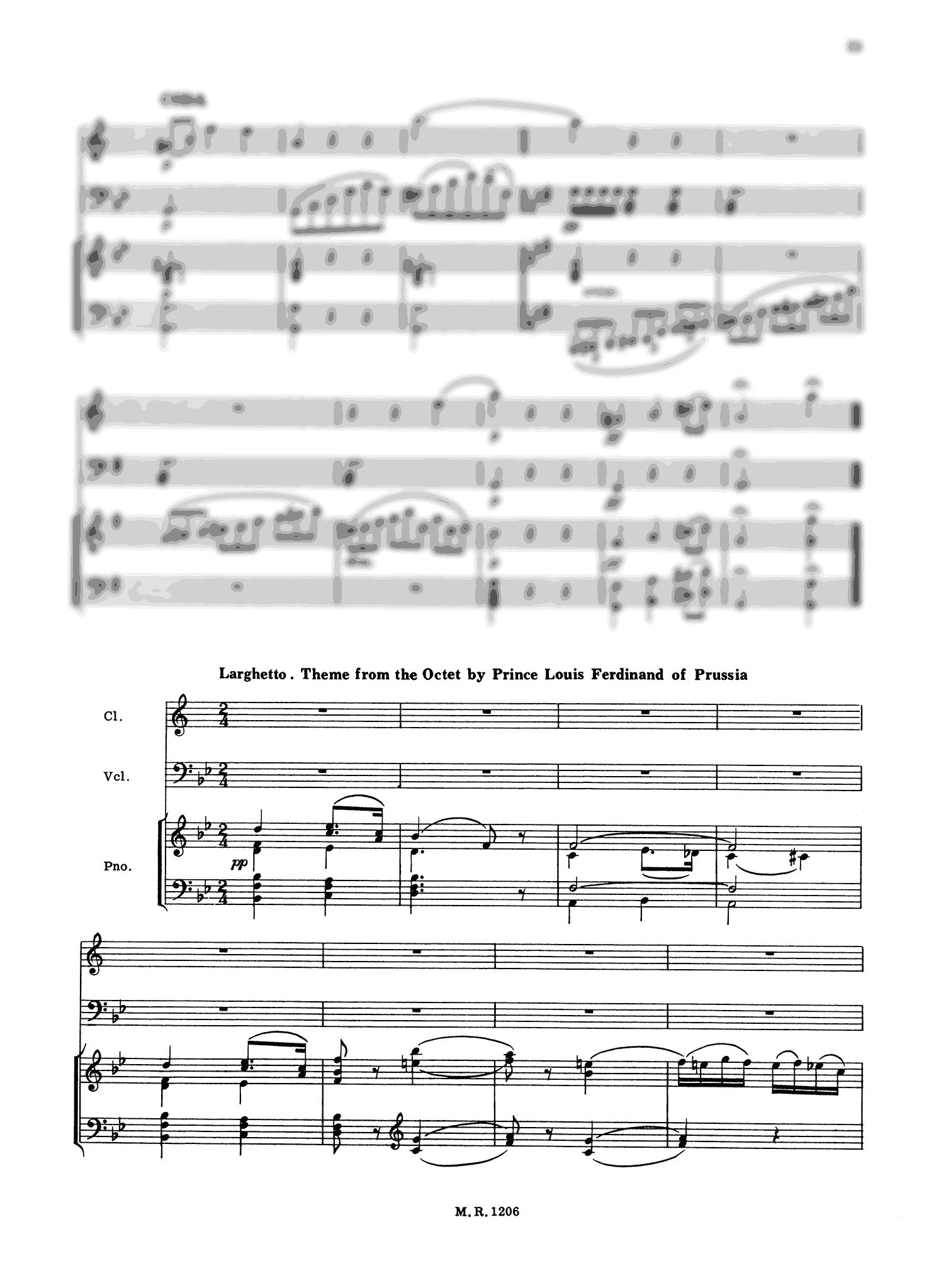 Rudolf, Archduke of Austria_Trio for Clarinet, Cello & Piano Rudolf Trio for Clarinet, Cello & Piano - Movement 3