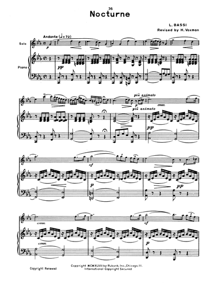 Clarinet Concert & Contest Collection, Piano Accompaniment