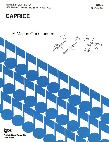 Christiansen: Caprice, for Clarinet, Flute, & Piano | CAMco