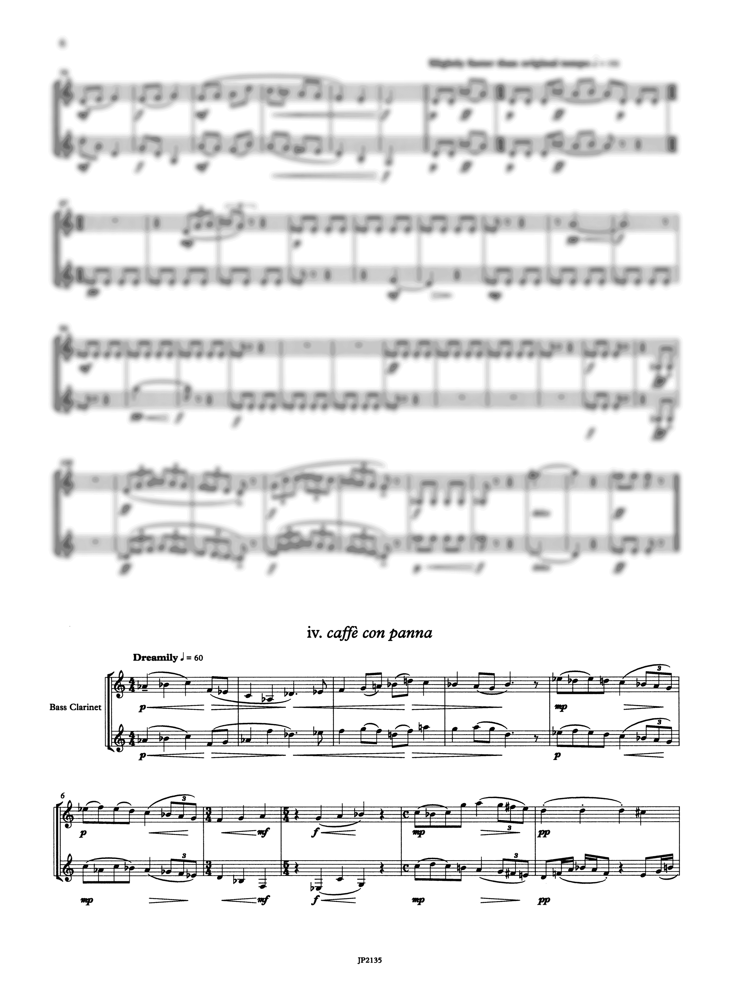 Aragón, Jared Isaac_Espresso! Jared Isaac Aragón Espresso! bass clarinet duet - Movement 4