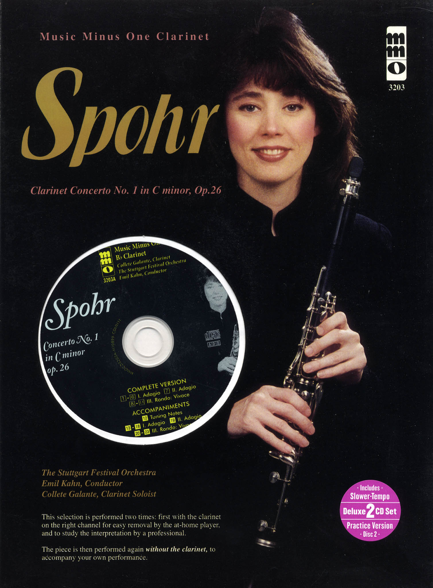 Spohr, Louis_Clarinet Concerto No. 1 in C Minor, Op. 26 (clarinet part & audio)