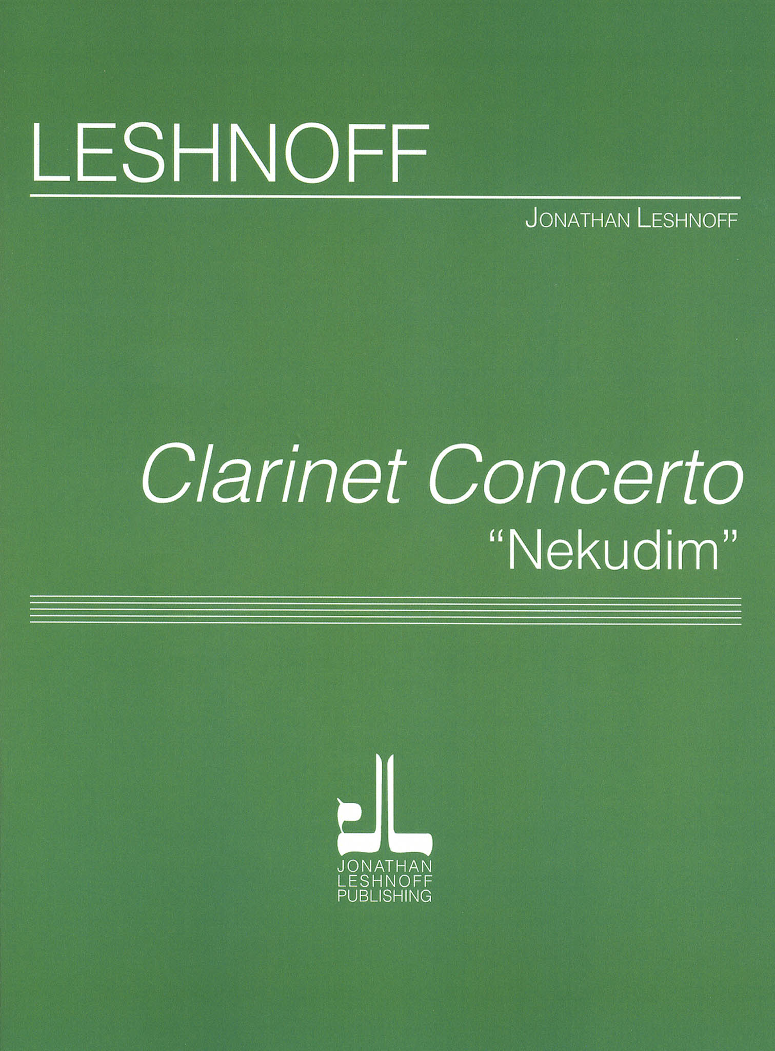 Leshnoff, Jonathan_Clarinet Concerto ‘Nekudim’ (score)