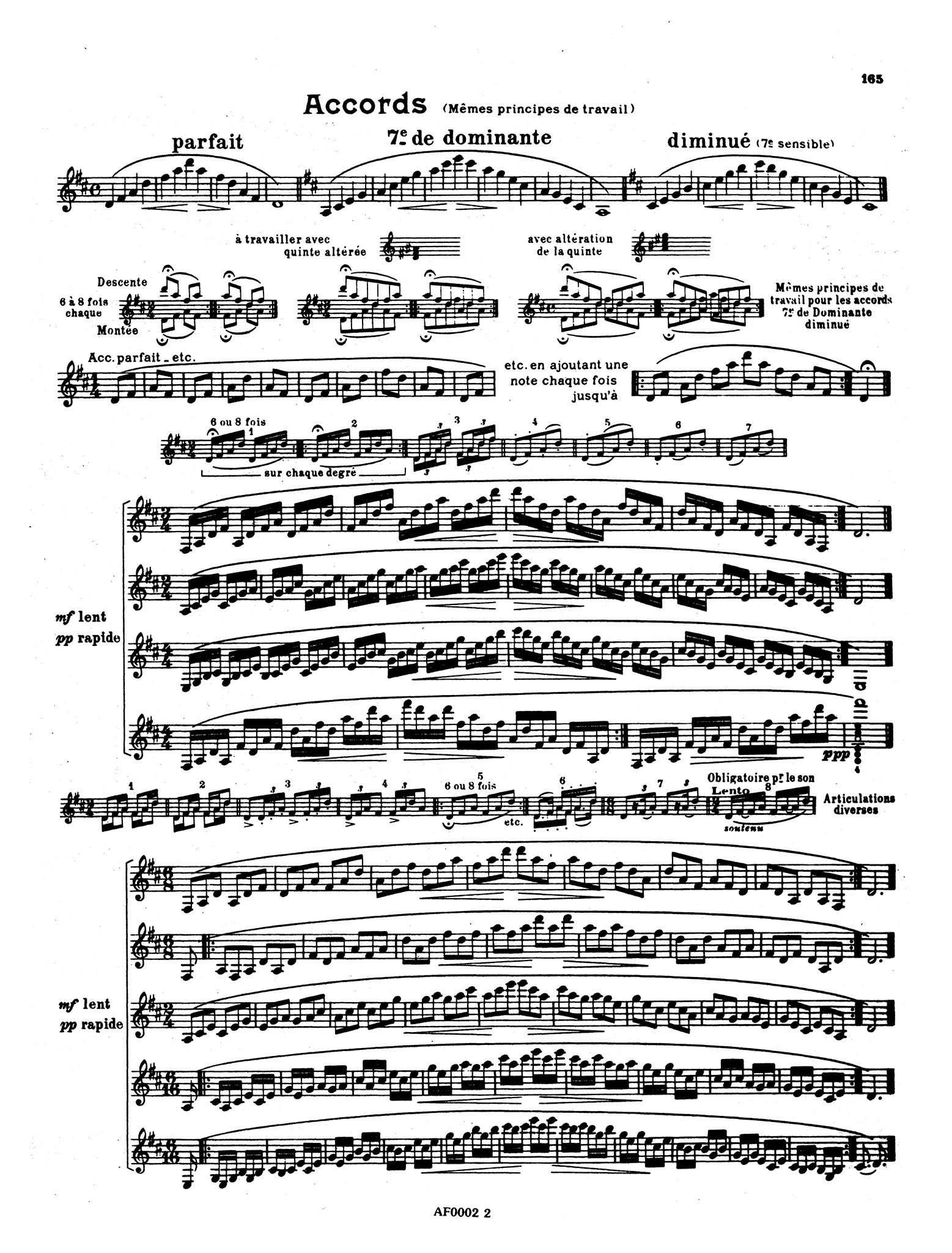 Gay, Eugène_Progressive and Complete Method for the Clarinet, Book 2 Progressive and Complete Method for the Clarinet, Book 2 Page 165