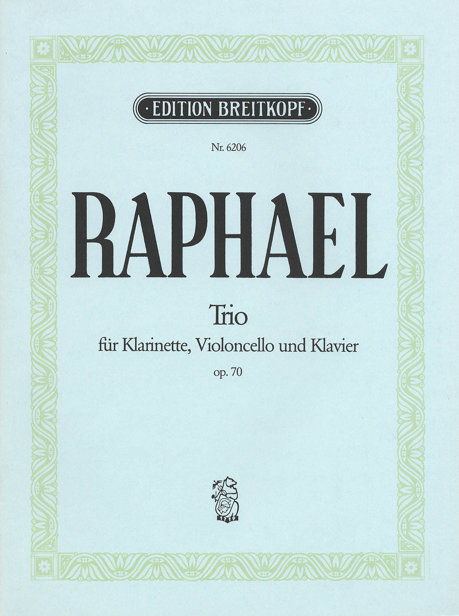 Raphael, Günter_Trio, Op. 70