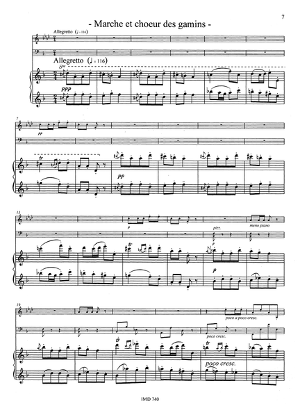 Bizet, Georges: Carmen Suite for clarinet, cello & piano Bizet, Georges: Carmen Suite for clarinet, cello & piano