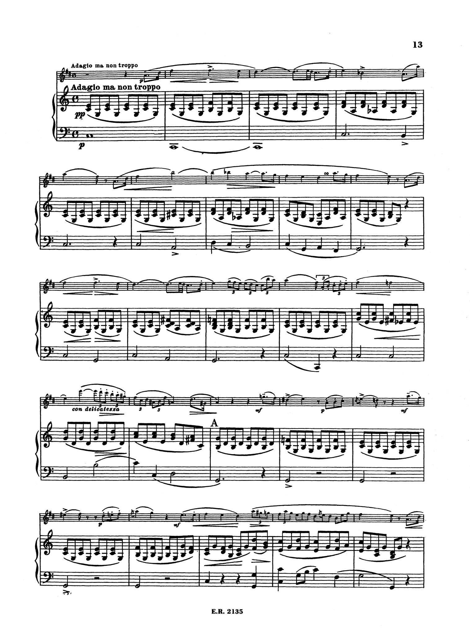 Weber, Carl Maria von_Clarinet Concerto No. 1 in F Minor, Op. 73, J. 114 Clarinet Concerto No. 1 in F Minor, Op. 73 - Movement 2