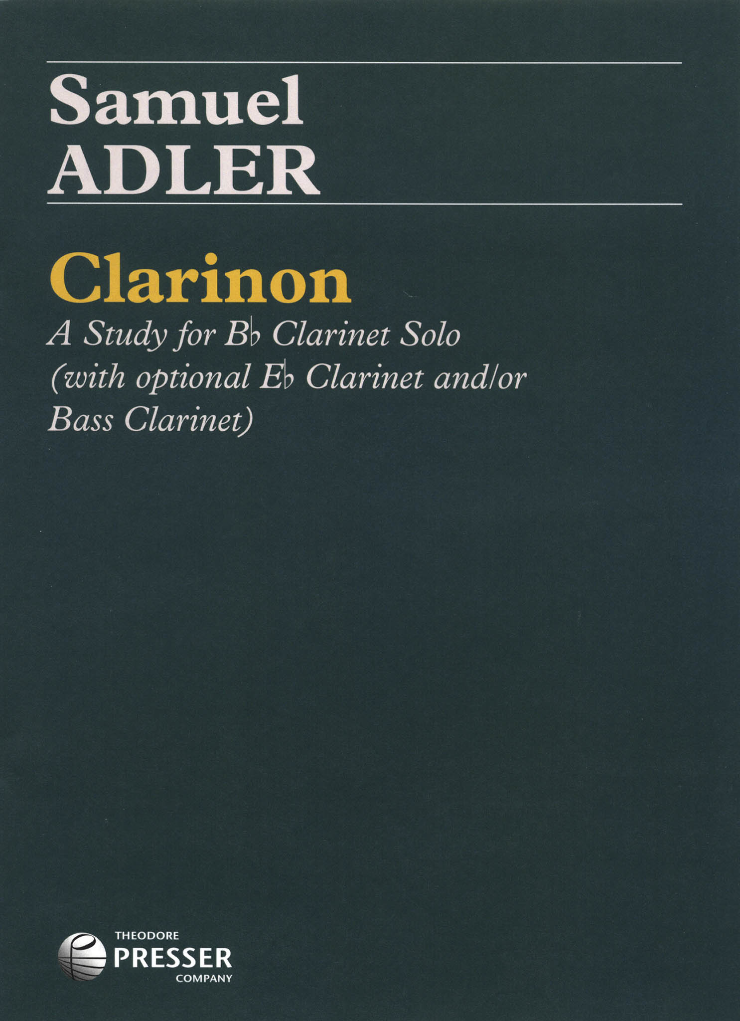 Adler, Samuel_Clarinon