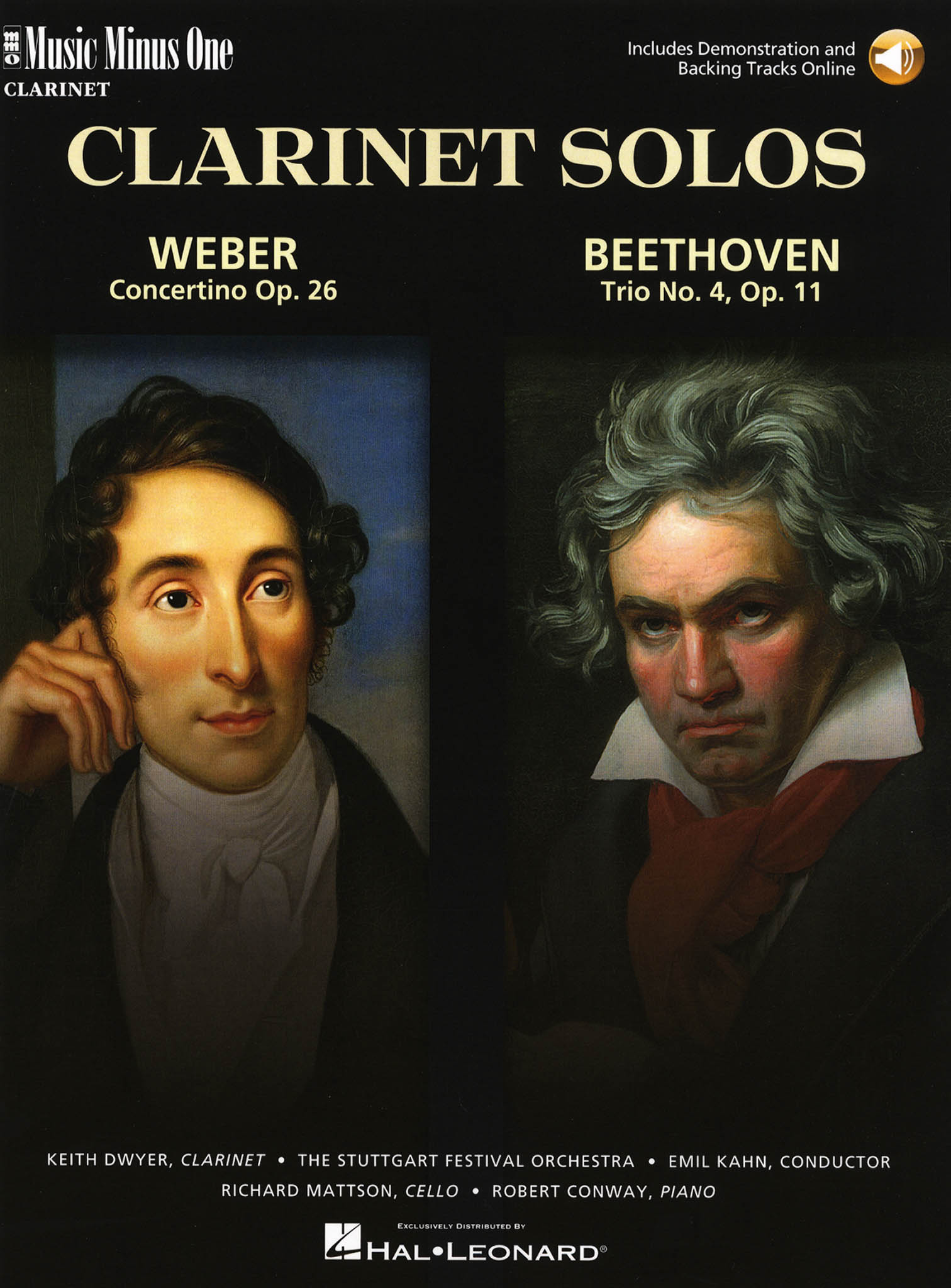 Various_Weber Concertino in E-flat Major, Op. 26, J. 109 / Beethoven Trio in B-flat Major, Op. 11 (clarinet part & audio)