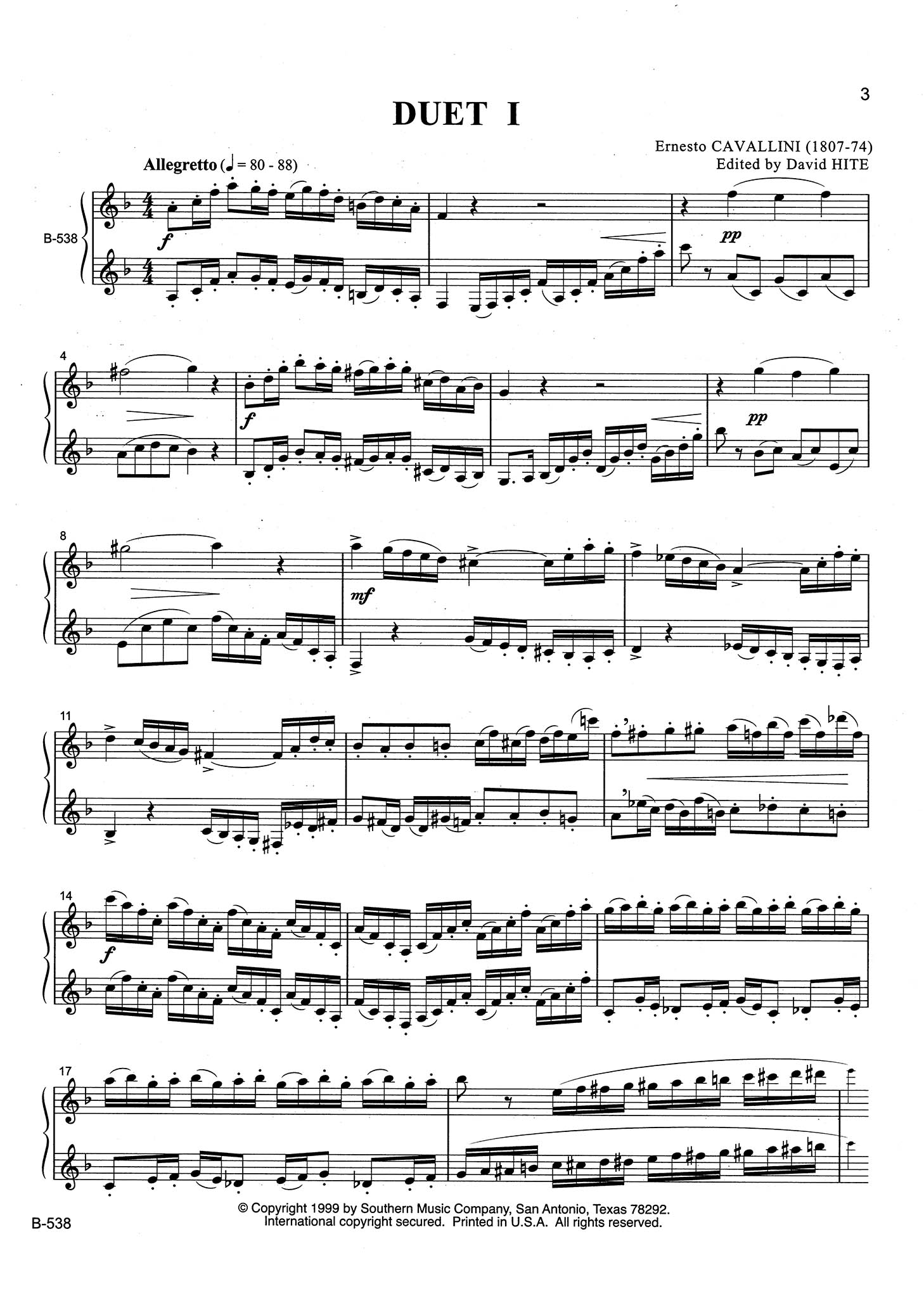 Cavallini, Ernesto_3 Duets 3 Duets Page 3