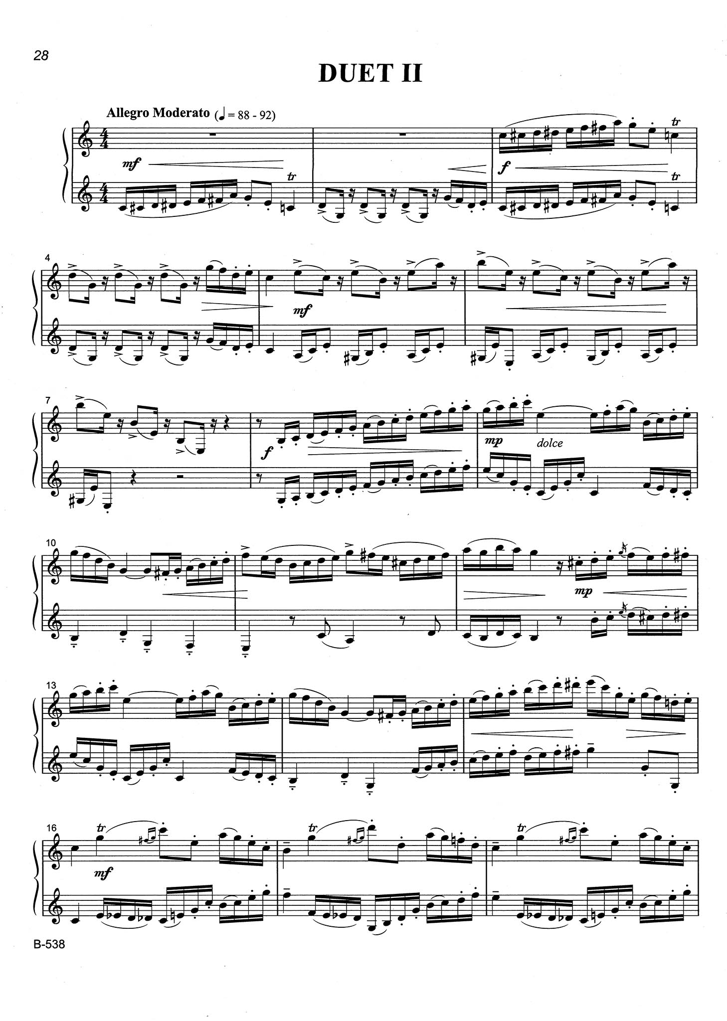 Cavallini, Ernesto_3 Duets 3 Duets Page 28