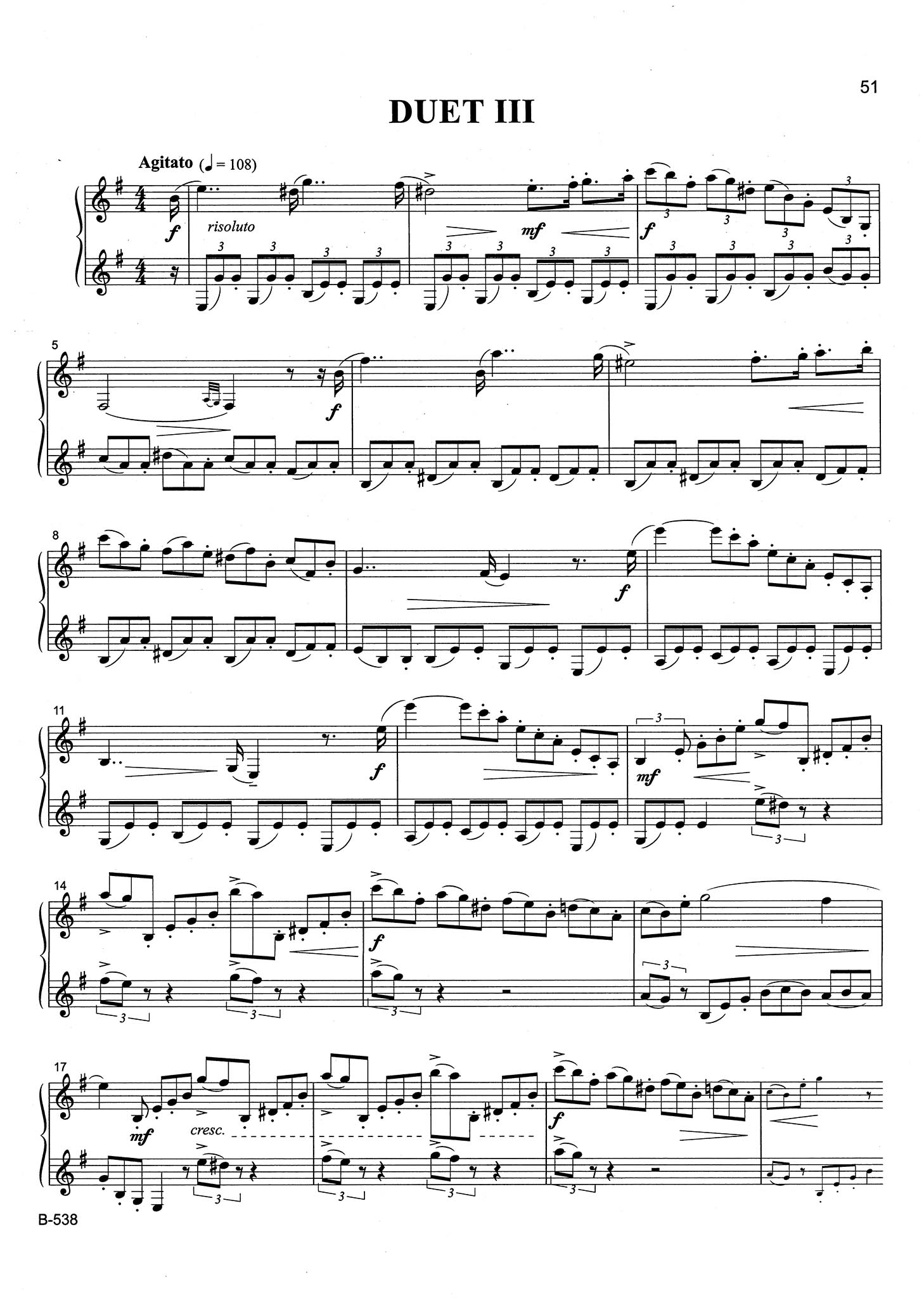 Cavallini, Ernesto_3 Duets 3 Duets Page 51