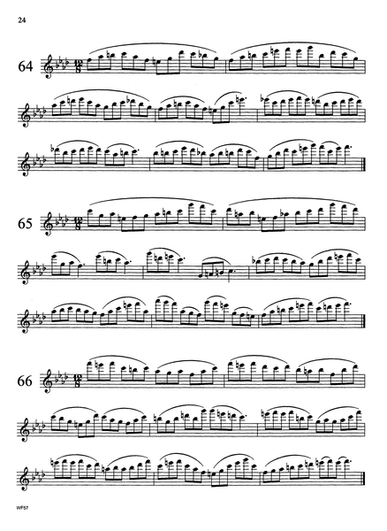 Filas, Thomas: Altissimo Studies for Clarinet