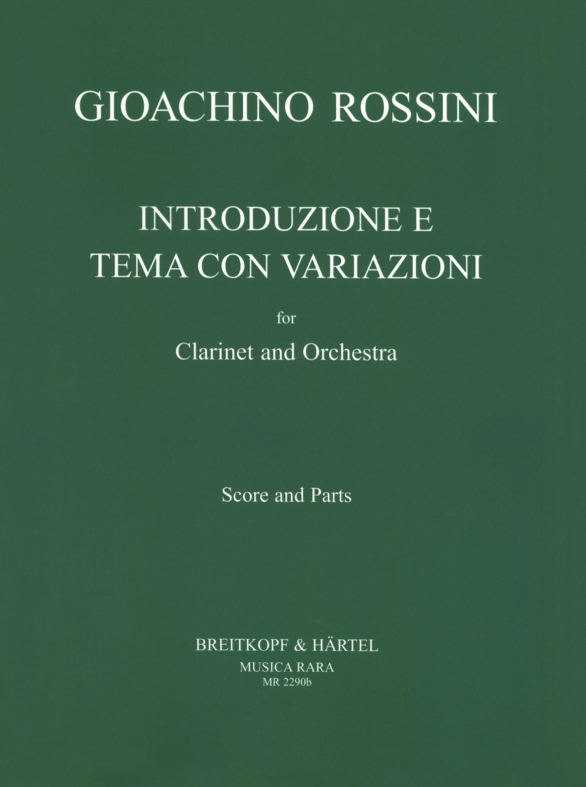 Rossini, Gioachino_Introduction, Theme & Variations