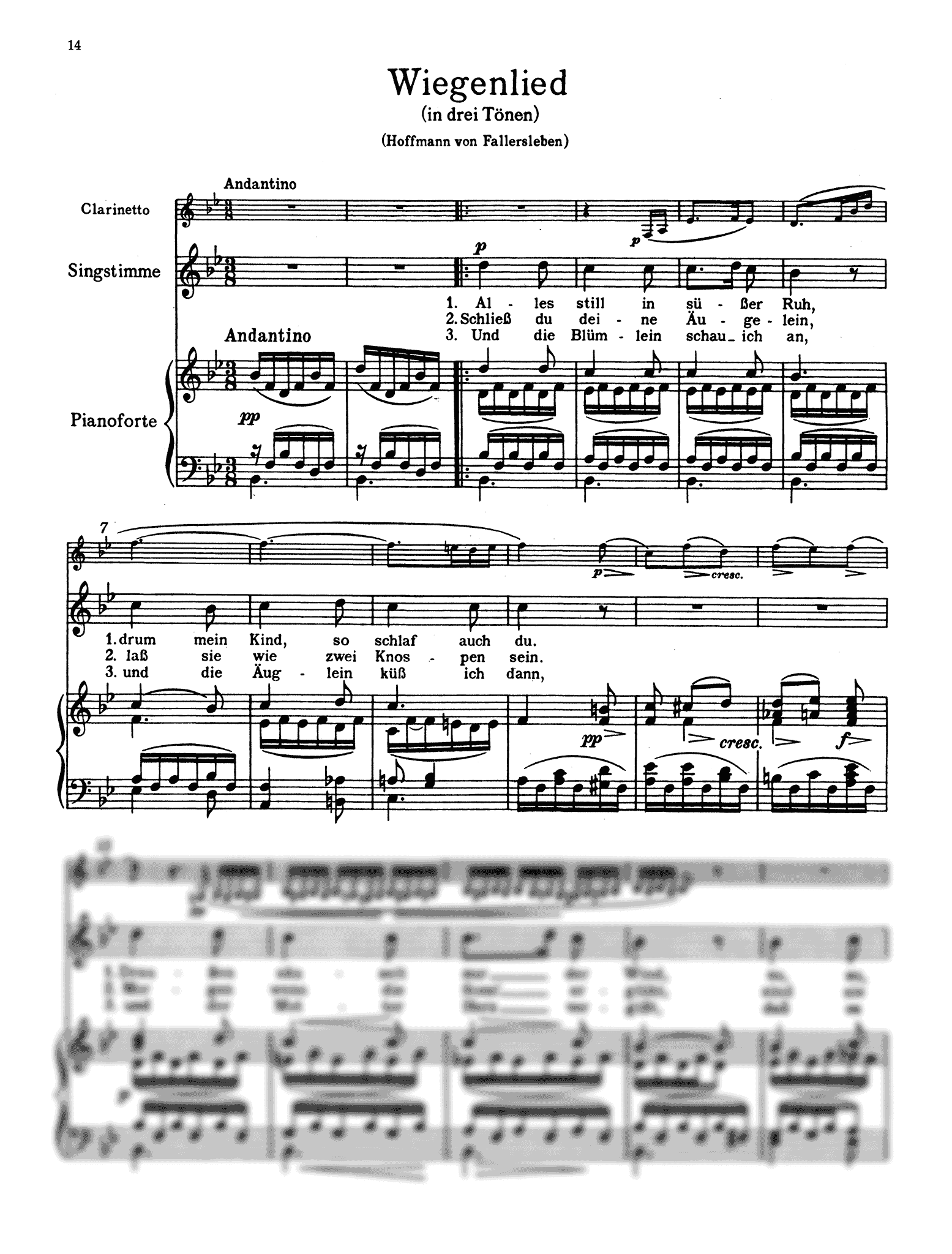 Spohr, Louis_6 Deutsche Lieder, Op. 103 6 Deutsche Lieder, Op. 103 - No. 4