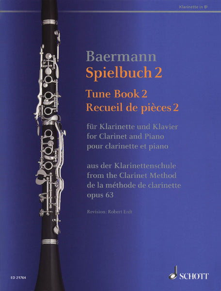 Baermann Clarinet Method, Op. 63, Division 2, Tune Book 2 | Schott