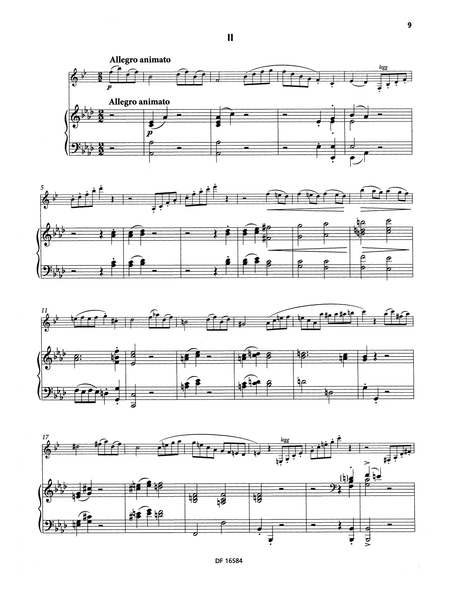 Saint-Saëns, Camille: Sonata for Clarinet & Piano, Op. 167