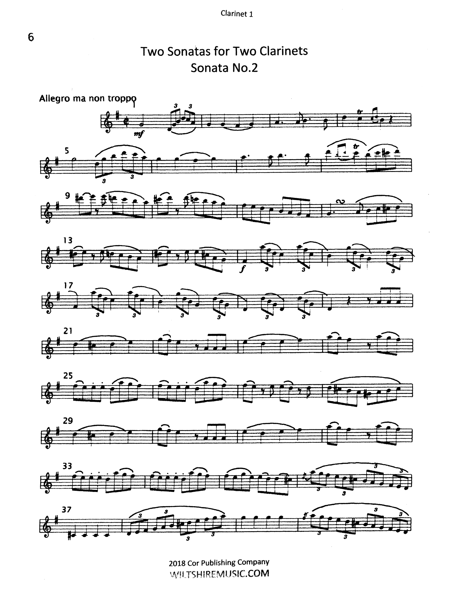 Beethoven, Ludwig van_Two Sonatas, Op. 49 Nos. 19 & 20 ‘Leichte Sonaten’ Beethoven Sonata Op. 49 No. 20 - Movement 1
