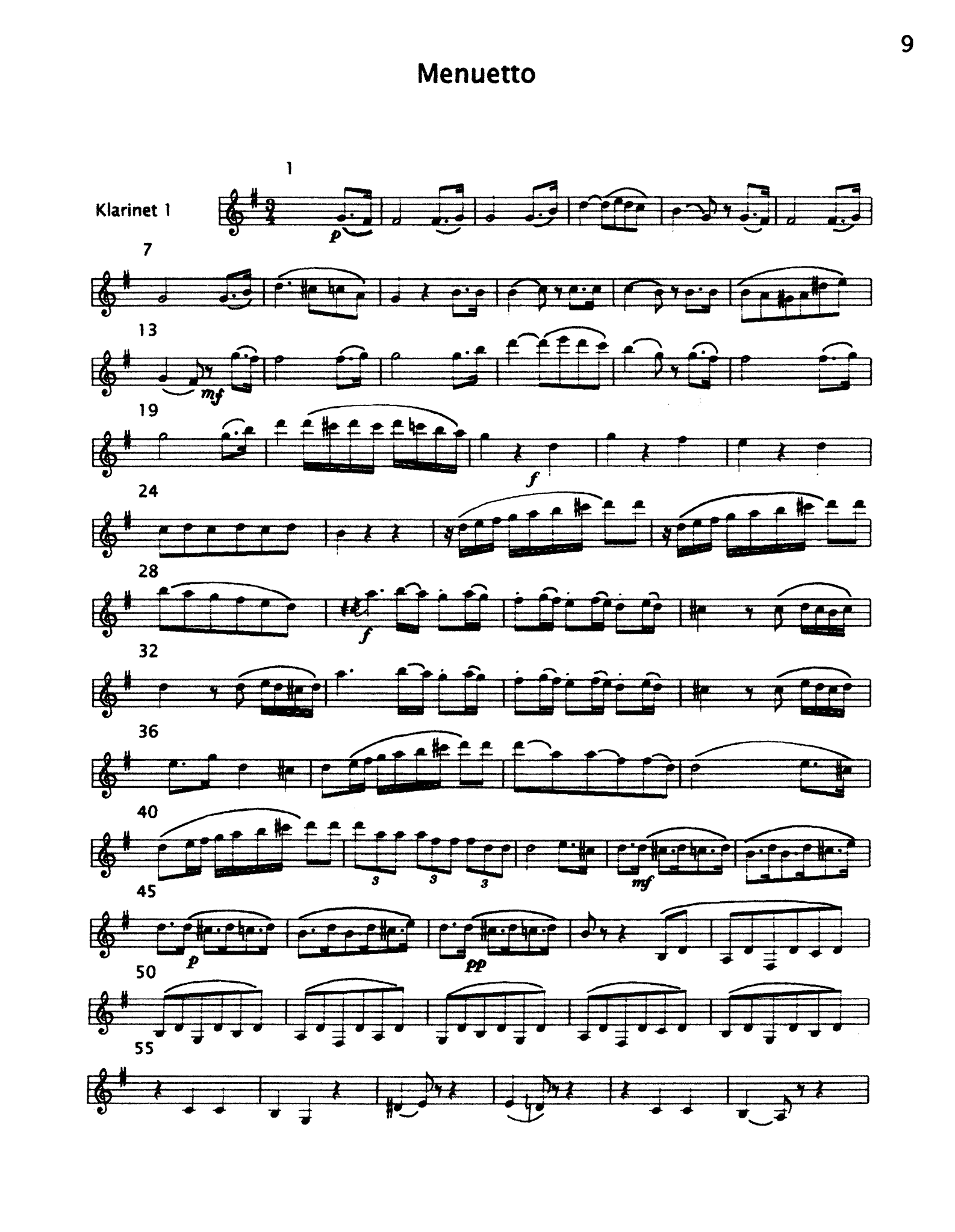 Beethoven, Ludwig van_Two Sonatas, Op. 49 Nos. 19 & 20 ‘Leichte Sonaten’ Beethoven Sonata Op. 49 No. 20 - Movement 2