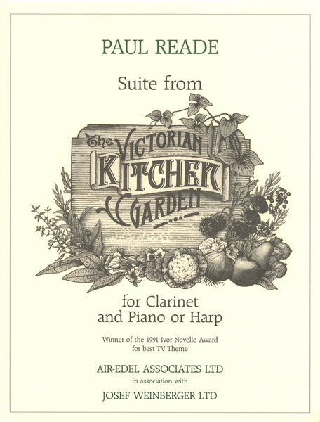 Reade: Suite from "The Victorian Kitchen Garden" for Clarinet & Piano ...