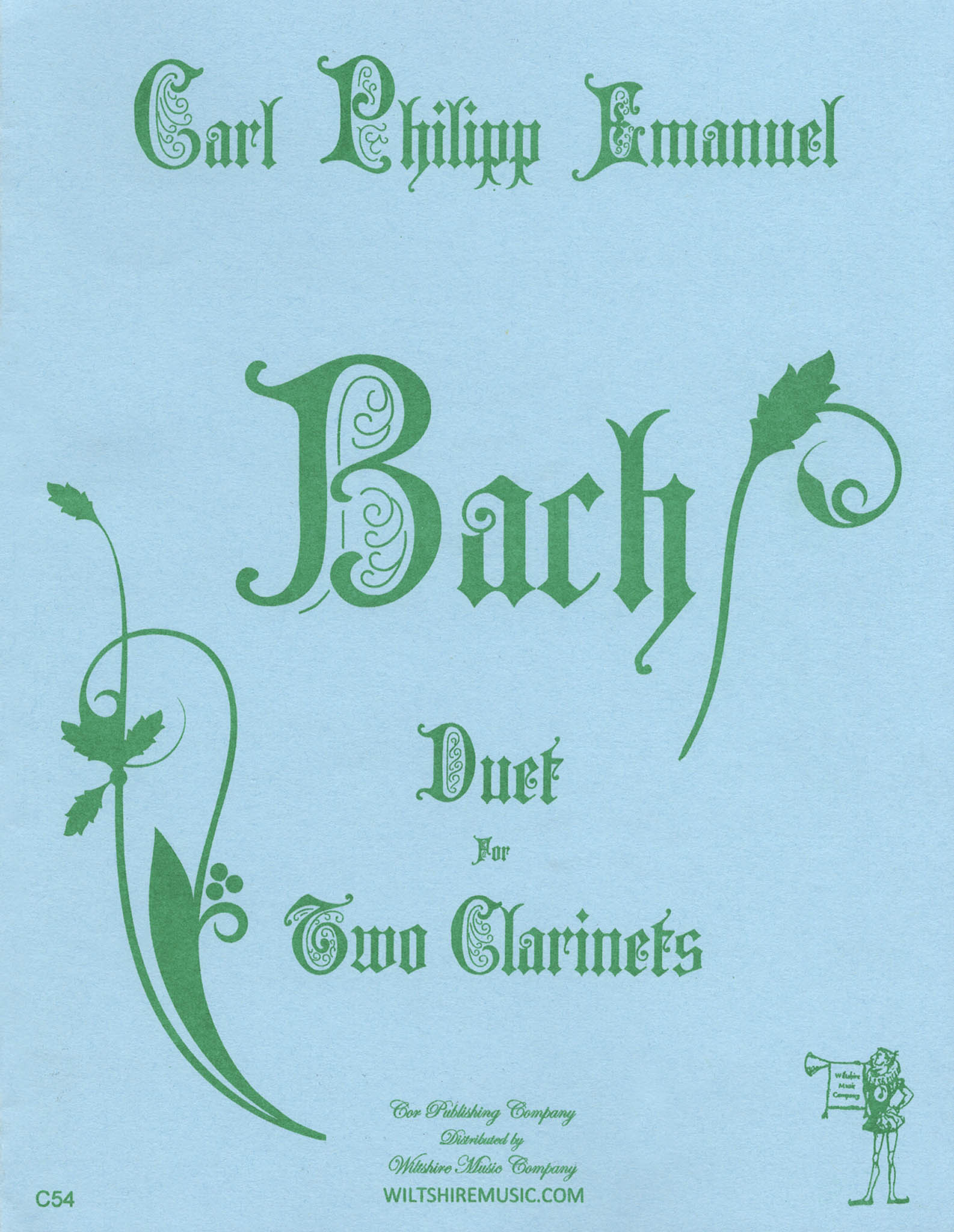 Bach, Carl Philipp Emanuel_Clarinet Duet, H. 636