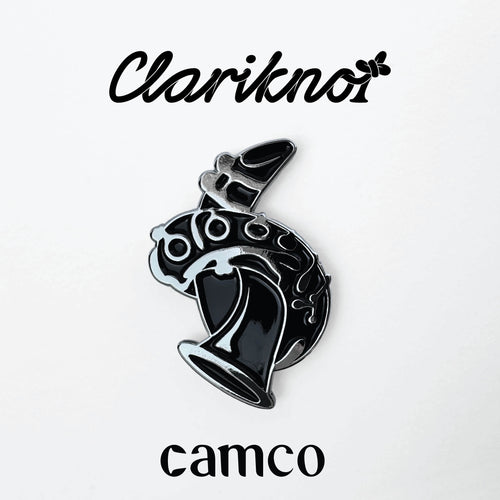 CAMco Clariknot enamel pin