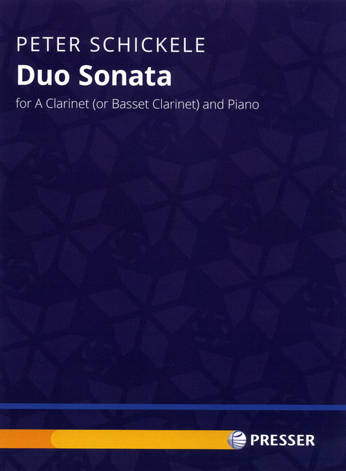 Schickele Duo Sonata Basset Clarinet & Piano cover