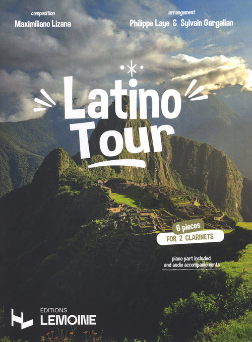 Lizana Latino Tour 2 clarinets & piano cover