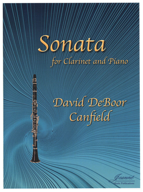 Canfield Sonata for Clarinet & Piano cover