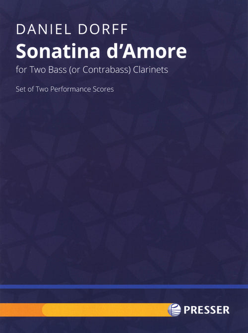 Dorff Sonatina d’Amore bass clarinet duet cover 