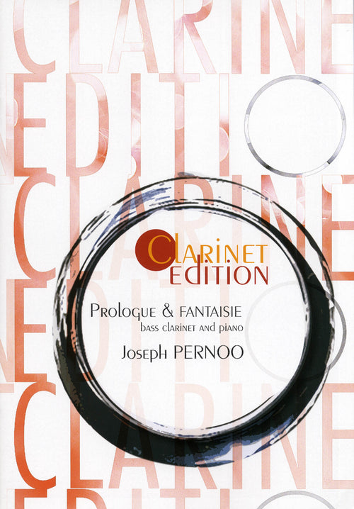 Pernoo Prologue & Fantaisie bass clarinet piano cover