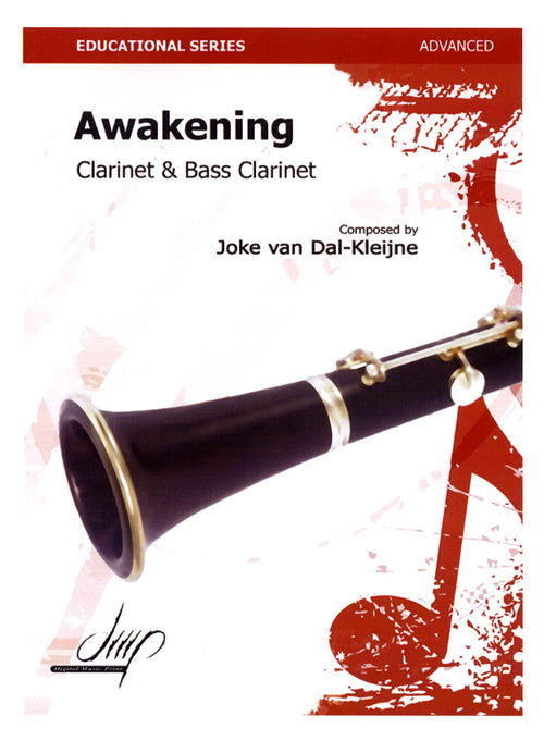 Joke van Dal-Kleijne Awakening B-flat and bass clarinet duet cover