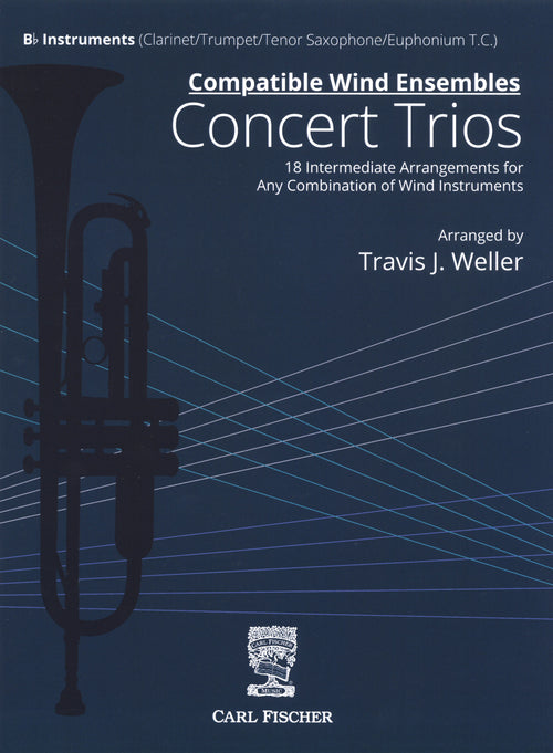 Compatible Wind Ensembles: Concert Clarinet Trios Travis Weller cover