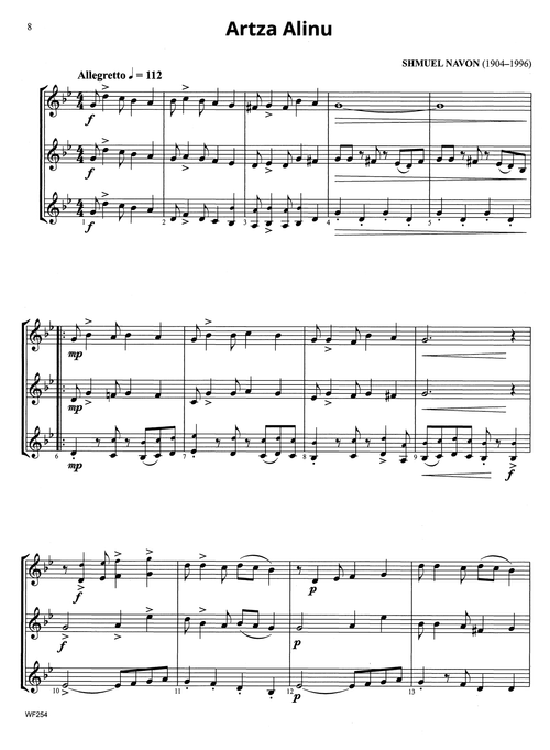 Compatible Wind Ensembles: Concert Clarinet Trios Travis Weller page 8