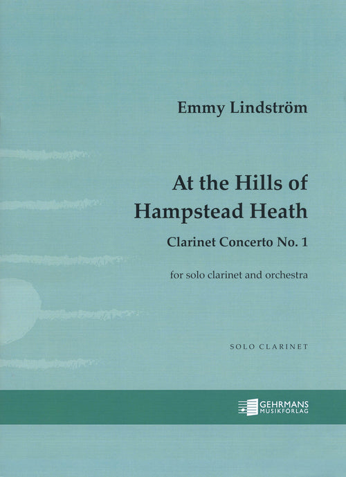 Lindström At the Hills of Hampstead Heath clarinet concerto solo part cover