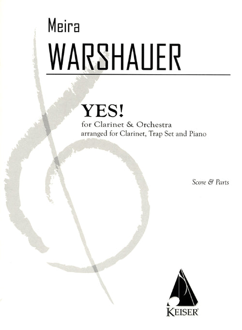 Warshauer Yes! clarinet concerto cover