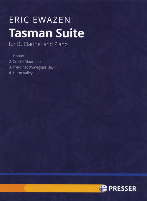 Ewazen Tasman Suite clarinet piano cover