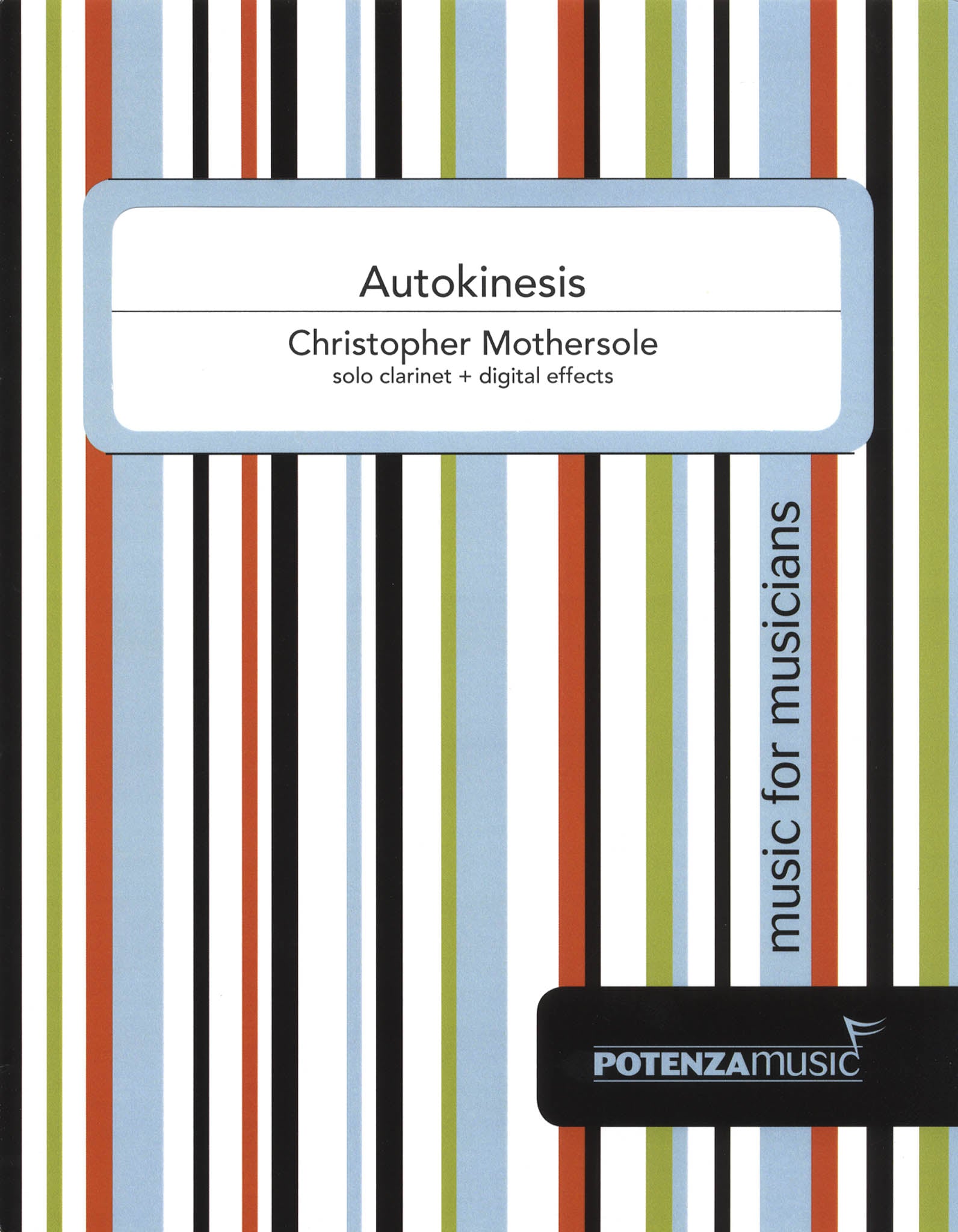 Mothersole, Christopher Autokinesis, for & effects CAMco