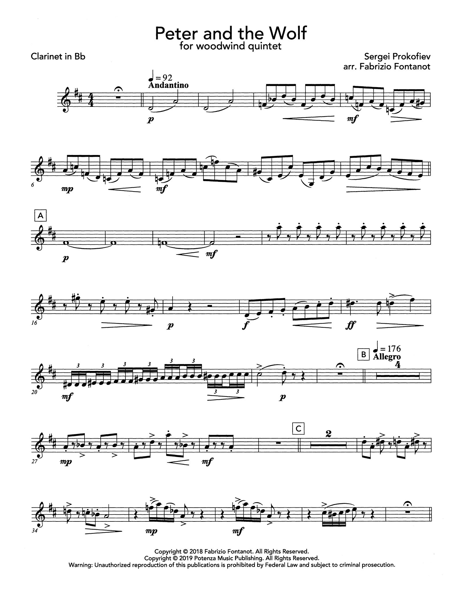 Flute peter and the wolf hotsell