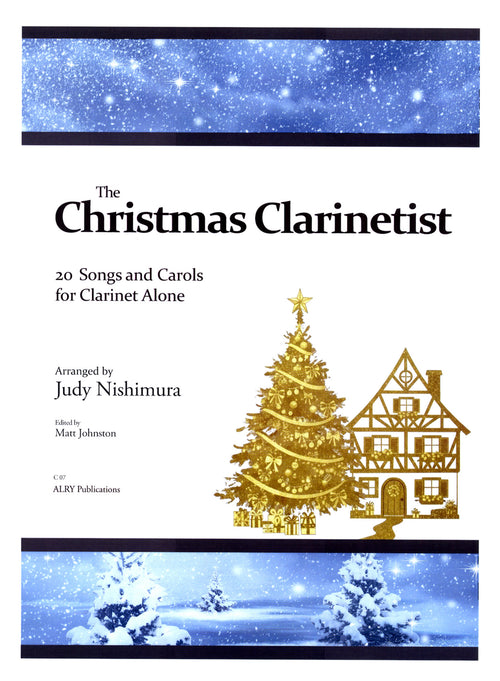 The Christmas Clarinetist Judy Nishimura cover