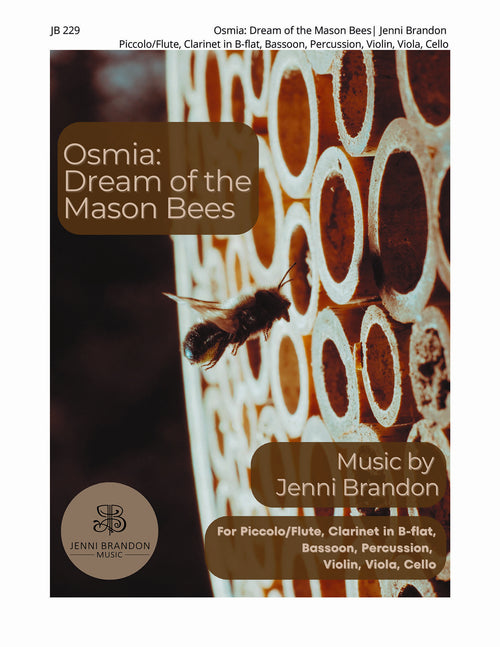 Brandon Osmia Dream of the Mason Bees flute version cover