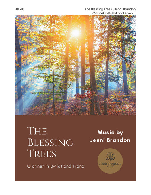 Jenni Brandon The Blessing Trees clarinet & piano cover