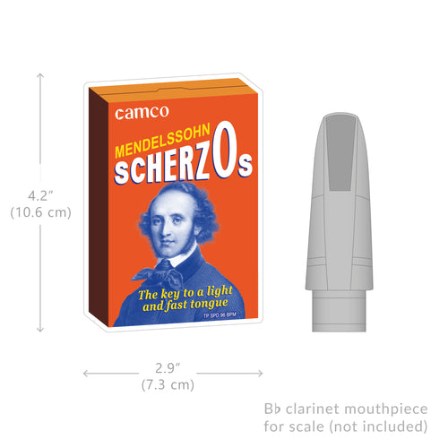 Mendelssohn ScherzOs Sticker size comparison