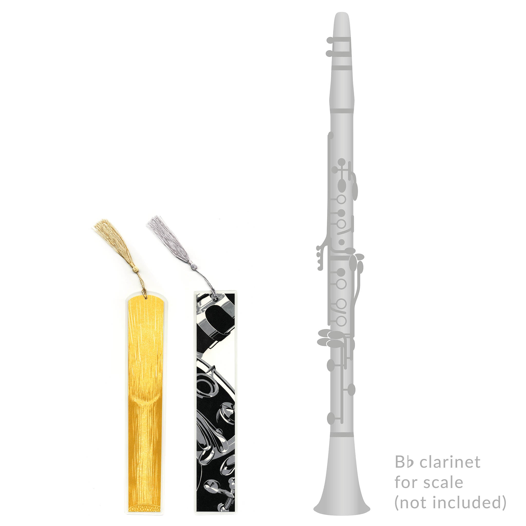 Handmade Clarinet Bookmarks CAMco CAMco Music LLC handmade-clarinet-bookmarks-camco-camco-music-llc