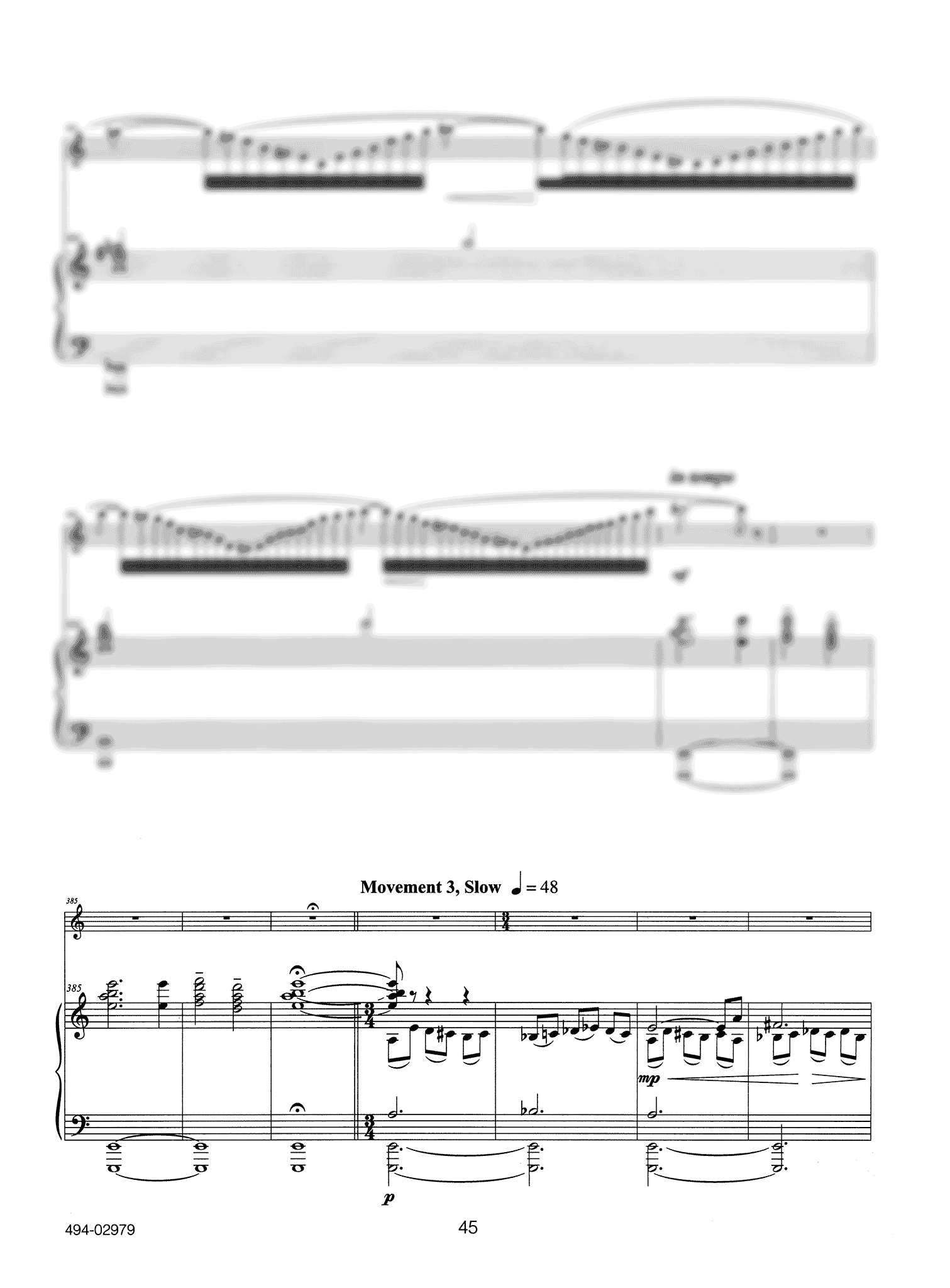 Leshnoff Clarinet Concerto Nekudim - Movement 3