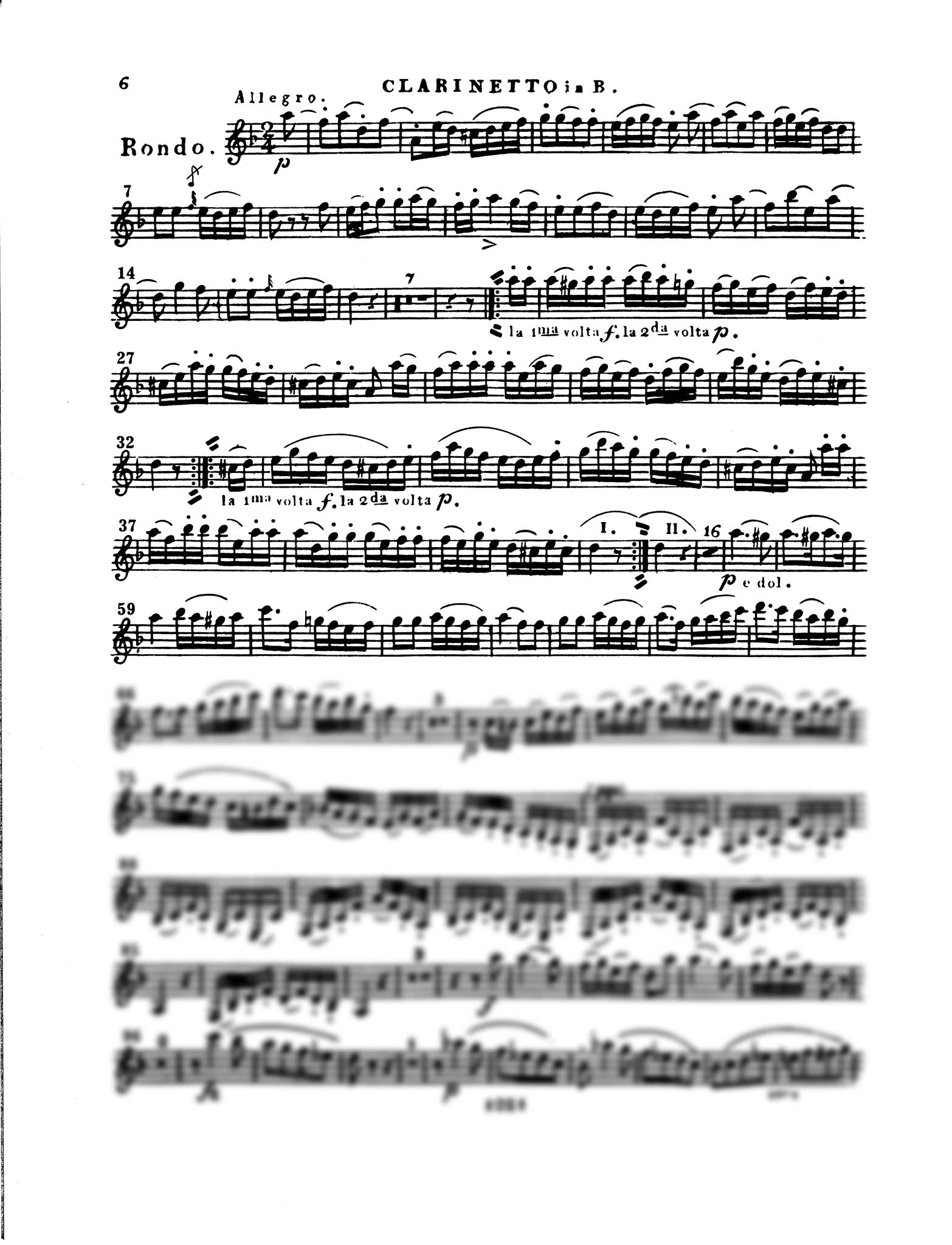 Clarinet Quartet No. 2 in C Minor, Op. 4 - Movement 3
