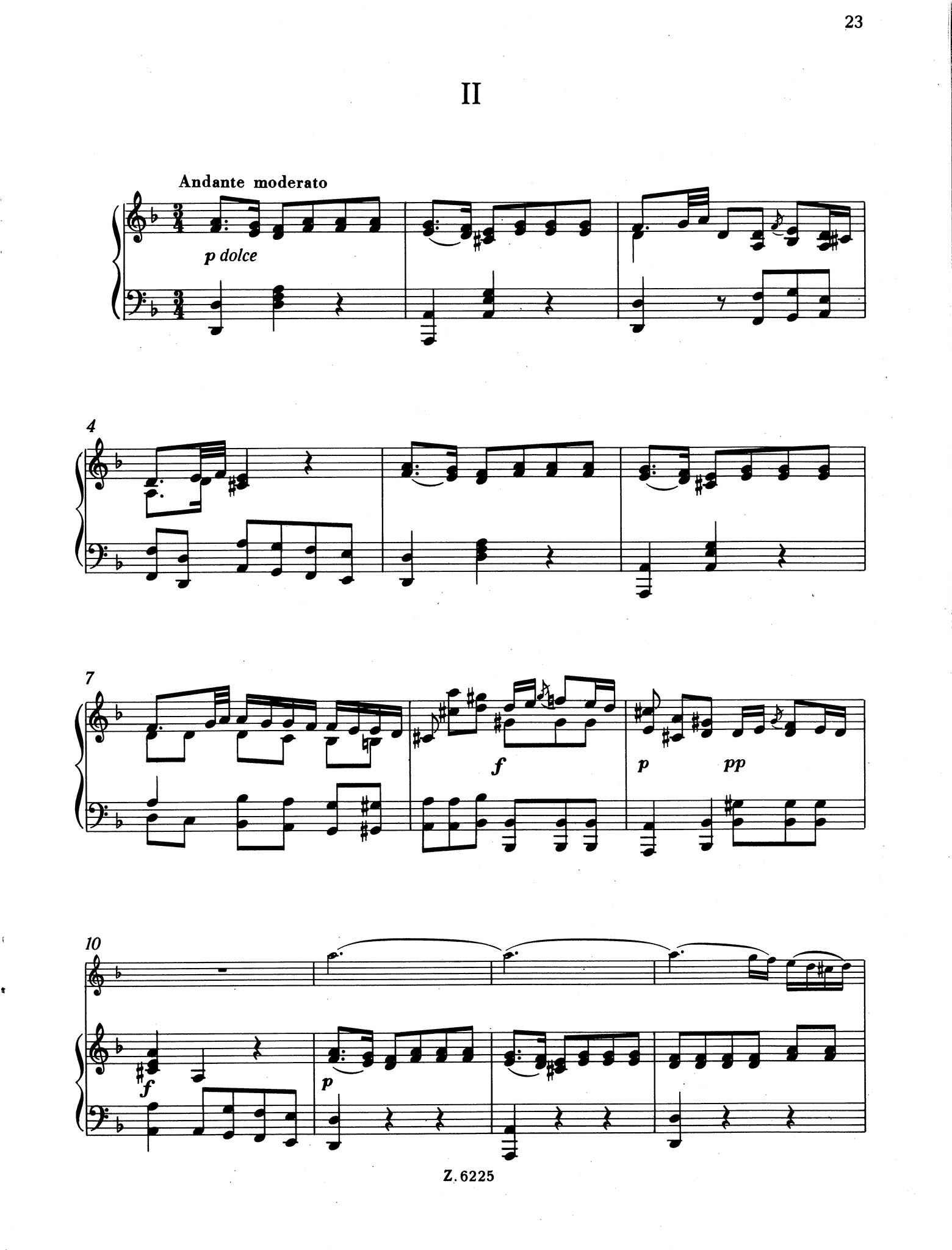 Clarinet Concerto No. 1 (Kaiser) in F Major - Movement 2